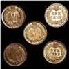 Image 2 : (5) Indian Head Cents UNCIRCULATED