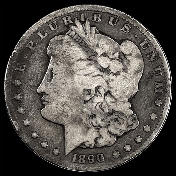 1890-CC Morgan Silver Dollar NICELY CIRCULATED
