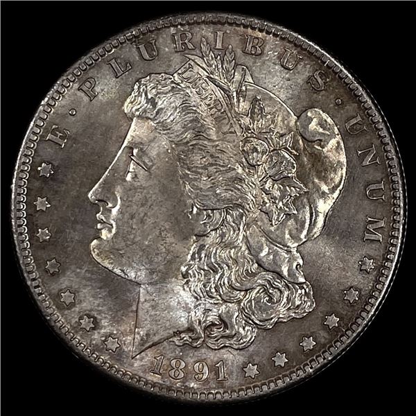 1891-S Morgan Silver Dollar UNCIRCULATED