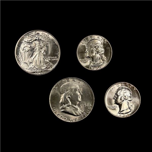(4) Misc Coins UNCIRCULATED