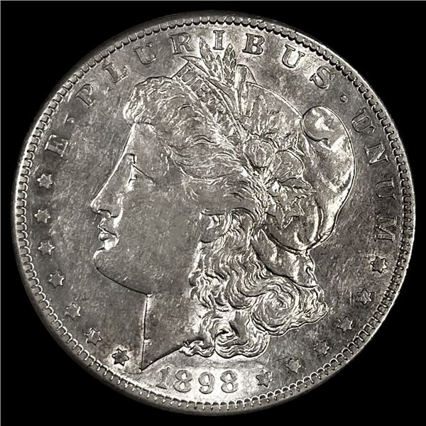 1898-S Morgan Silver Dollar CLOSELY UNCIRCULATED