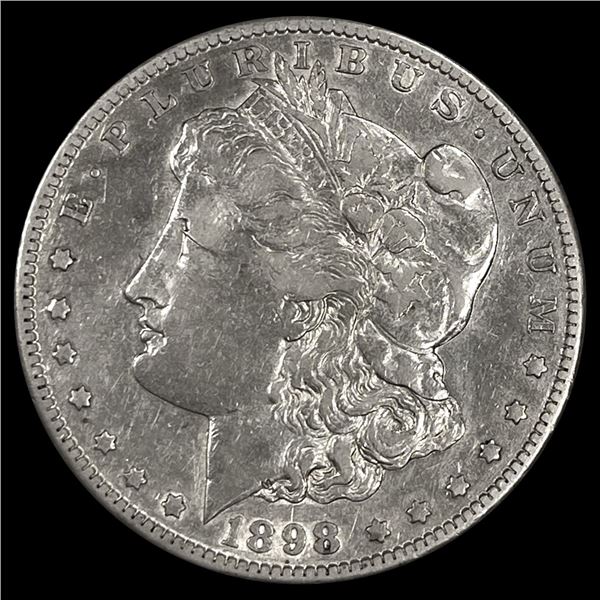 1898-S Morgan Silver Dollar CLOSELY UNCIRCULATED