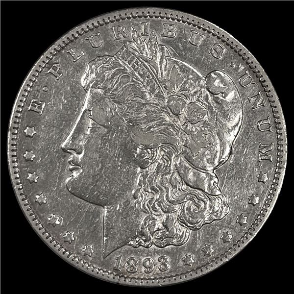 1893 Morgan Silver Dollar CLOSELY UNCIRCULATED