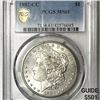 Image 1 : 1882-CC Morgan Silver Dollar PCGS-MS61