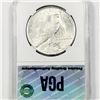 Image 2 : 1921 Silver Peace Dollar PGA-MS63 High Relief