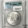 Image 1 : 1884-CC Morgan Silver Dollar ICG-MS64