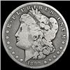 Image 1 : 1890-CC Morgan Silver Dollar NICELY CIRCULATED