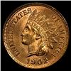 Image 1 : 1902 RD Indian Head Cent UNCIRCULATED