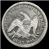 Image 2 : 1857 Seated Liberty Quarter CLOSELY UNCIRCULATED