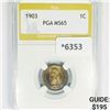 Image 1 : 1903 Indian Head Cent PGA-MS65