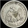 Image 2 : 1854 Arrows Seated Liberty Quarter ABOUT UNC