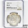 Image 1 : 1884-O Morgan Silver Dollar NGC-MS63