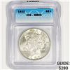 Image 1 : 1923 Silver Peace Dollar ICG-MS65