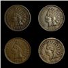 Image 1 : (4) Indian Head Cents