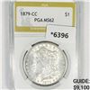 Image 1 : 1879-CC Morgan Silver Dollar PGA-MS62