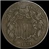 Image 1 : 1871 Two Cent Piece LIGHTLY CIRCULATED