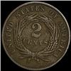 Image 2 : 1871 Two Cent Piece LIGHTLY CIRCULATED