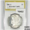 Image 1 : 1881-S Morgan Silver Dollar PGA-MS67 DMPL