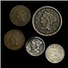 Image 1 : (5) Misc Coins