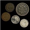 Image 2 : (5) Misc Coins