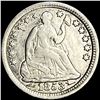 Image 1 : 1853 Arrows Seated Liberty Half Dime CLOSELY UNC