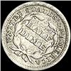 Image 2 : 1853 Arrows Seated Liberty Half Dime CLOSELY UNC