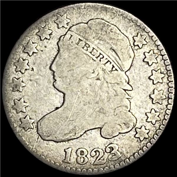1823 Capped Bust Dime NICELY CIRCULATED