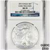 Image 1 : 2013 Silver Eagle NGC-MS70 Early Releases