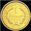 Image 2 : 1851 Rare Gold Dollar UNCIRCULATED
