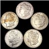 Image 1 : (5) Morgan Silver Dollars CLOSELY UNCIRCULATED
