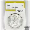 Image 1 : 1888 Morgan Silver Dollar PGA-MS64