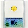 Image 2 : 1861 Rare Gold Dollar PGA-MS64