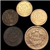 Image 2 : (5) Misc Coins