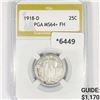 Image 1 : 1918-D Standing Liberty Quarter PGA-MS64+ FH
