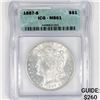 Image 1 : 1887-S Morgan Silver Dollar ICG-MS61