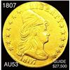 Image 1 : 1807 $2.50 Gold Quarter Eagle CHOICE AU
