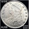 Image 1 : 1819/8 Capped Bust Half Dollar CHOICE AU