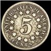 Image 2 : 1867 Shield Nickel LIGHTLY CIRCULATED