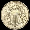 Image 1 : 1867 Shield Nickel NEARLY UNCIRCULATED
