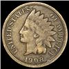 Image 1 : 1908-S Indian Head Cent NEARLY UNCIRCULATED