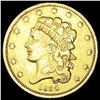 Image 1 : 1834 $5 Gold Half Eagle LIGHTLY CIRCULATED