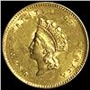 Image 1 : 1854 Rare Gold Dollar UNCIRCULATED