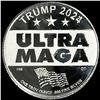 Image 2 : Maga Trump 1oz Silver Coin GEM PROOF
