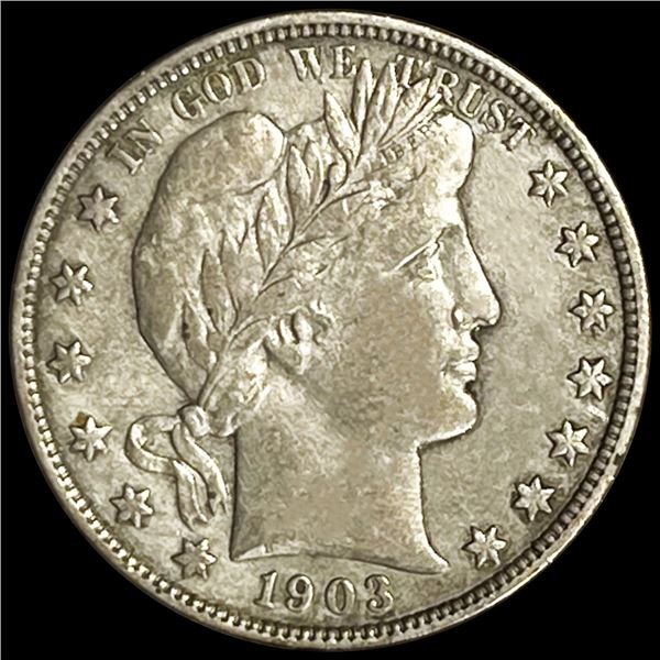 1903 Barber Half Dollar CLOSELY UNCIRCULATED