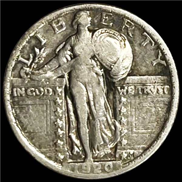 1920 Standing Liberty Quarter LIGHTLY CIRCULATED