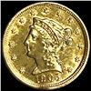 Image 1 : 1905 $2.50 Gold Quarter Eagle UNCIRCULATED