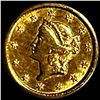 Image 1 : 1852-O Rare Gold Dollar UNCIRCULATED
