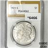 Image 1 : 1921-S Morgan Silver Dollar PGA-MS62