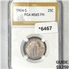 Image 1 : 1924-S Standing Liberty Quarter PGA-MS65 FH