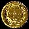 Image 2 : 1881 Rare Gold Dollar UNCIRCULATED